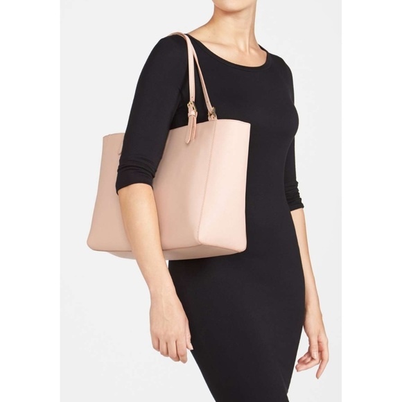 Tory Burch York Buckle Tote in Light Oak - Picture 2 of 8